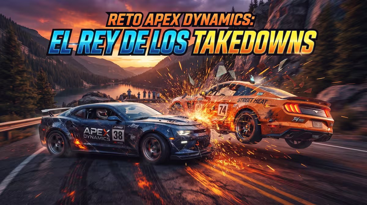 Imagen de la campaña Reto Apex Dynamics: El rey de los Takedowns en Silver Lake