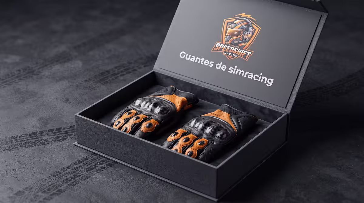 Guantes de simracing de alta competición (5 ganadores)